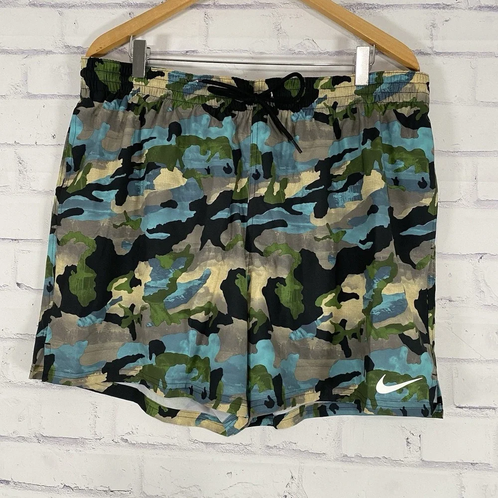 Nike Swim Trunks Men's XXL Elastic Waist 5